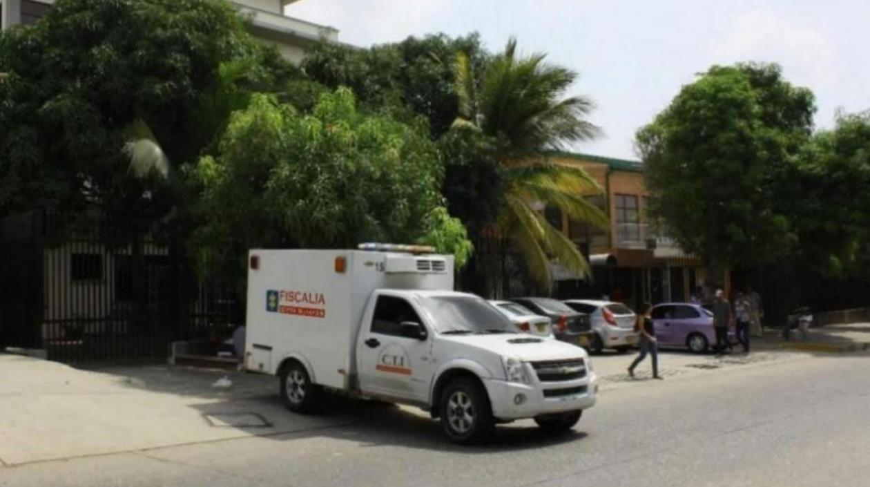 El CTI de la Fiscalía se encargó de la inspección del cadáver.