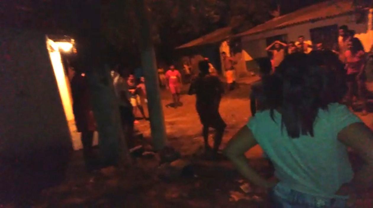 Una de las rumbas violando la cuarentena.