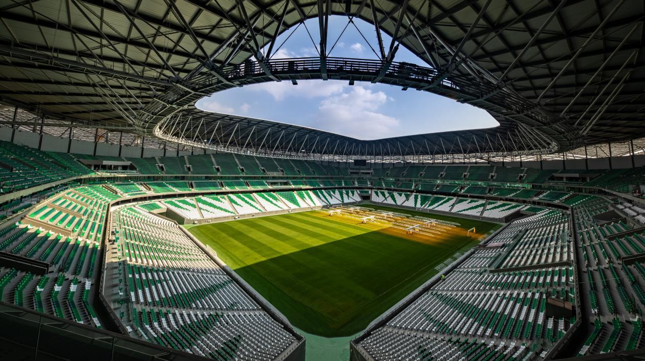 El estadio 'Ciudad de la Educación'.