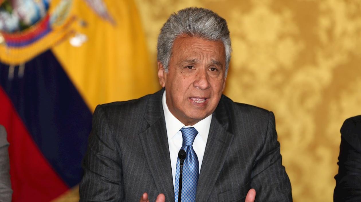 Lenín Moreno, presidente de Ecuador.