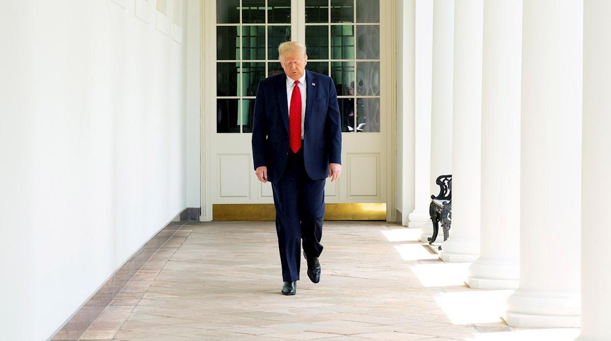 Donald Trump, presidente de los Estados Unidos.