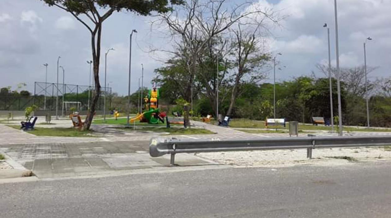 Parque El Encanto en Baranoa.