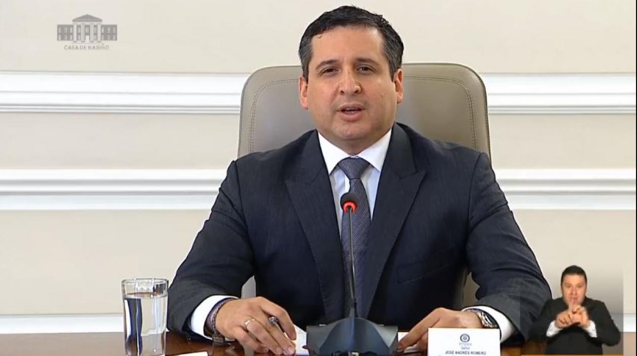 José Andrés Romero, Director de la Dian