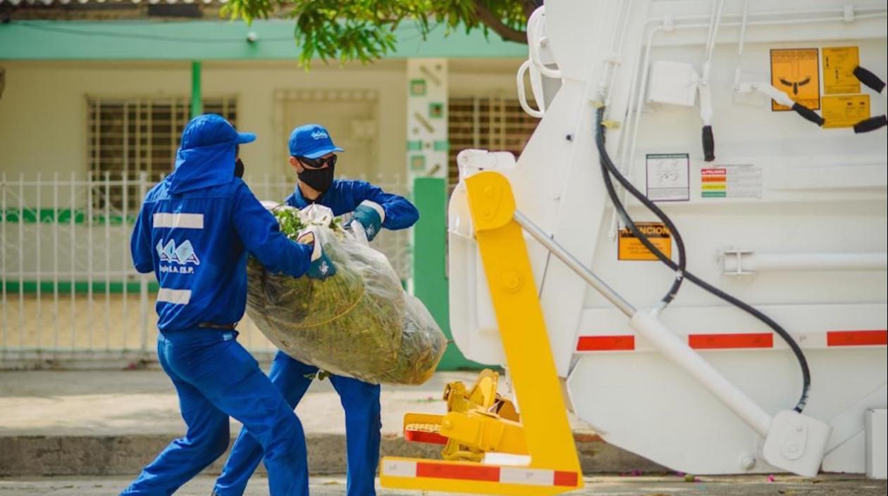 Triple A anunció que continúa con el empalme de recolección de residuos.