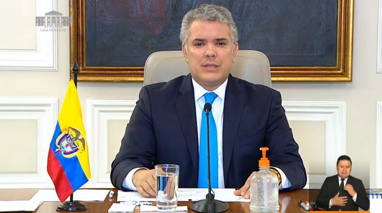 Presidente Iván Duque.