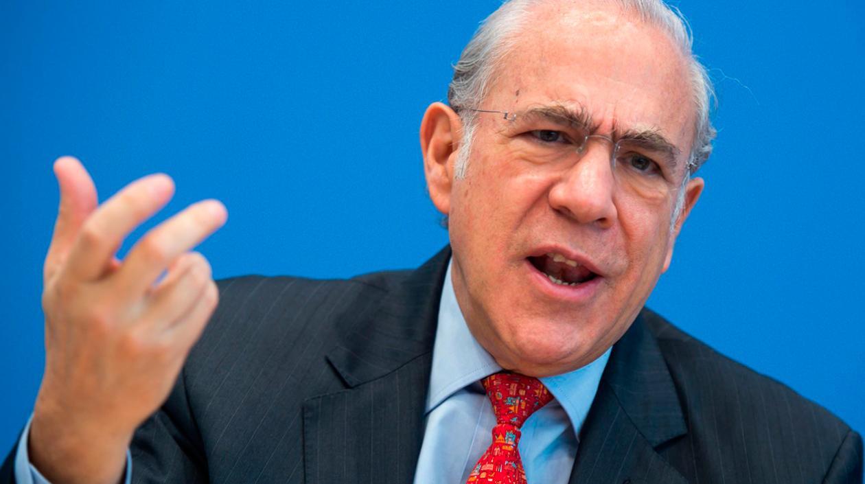 El secretario general de la Organización para la Cooperación y el Desarrollo Económicos (OCDE), Ángel Gurría.
