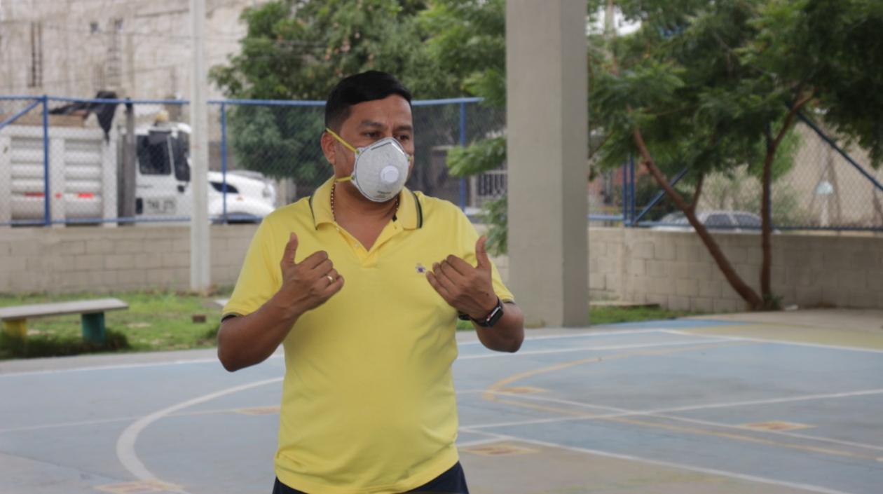 Óscar Pantoja, alcalde encargado de Malambo