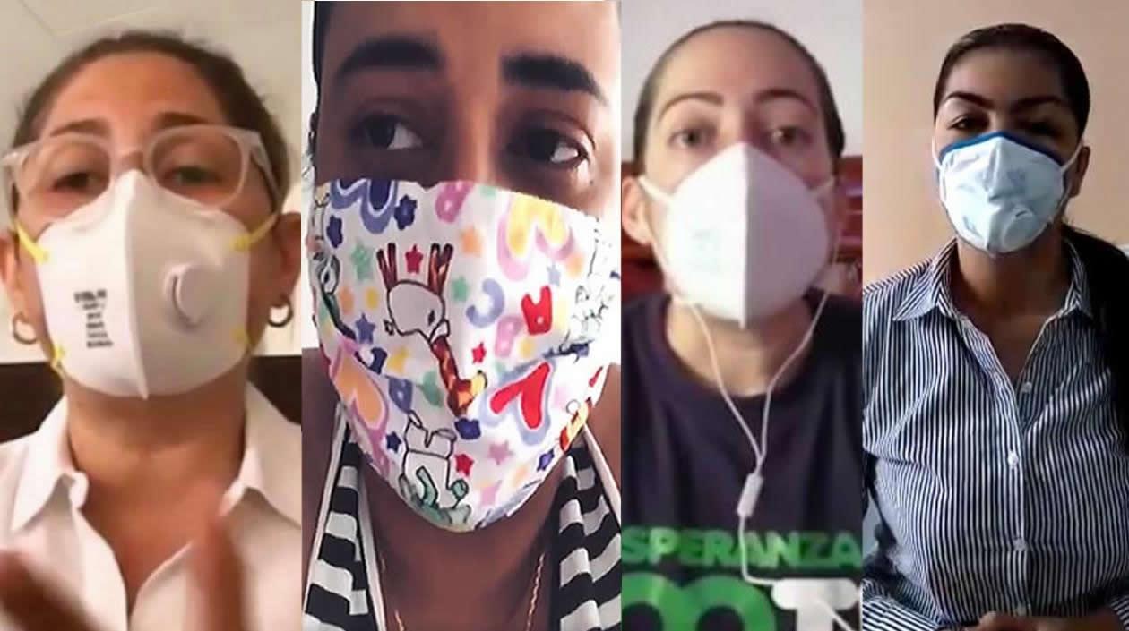 Las secretarias de Salud de Atlántico, Piojó, Baranoa y Malambo.