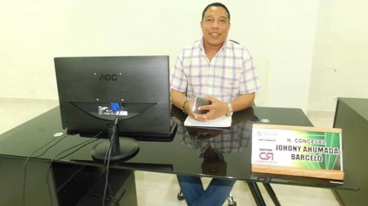 Jhonny Ahumada Barceló.