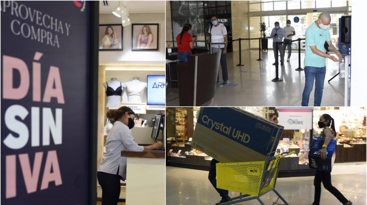 Día sin IVA en el Centro Comercial Buenavista.