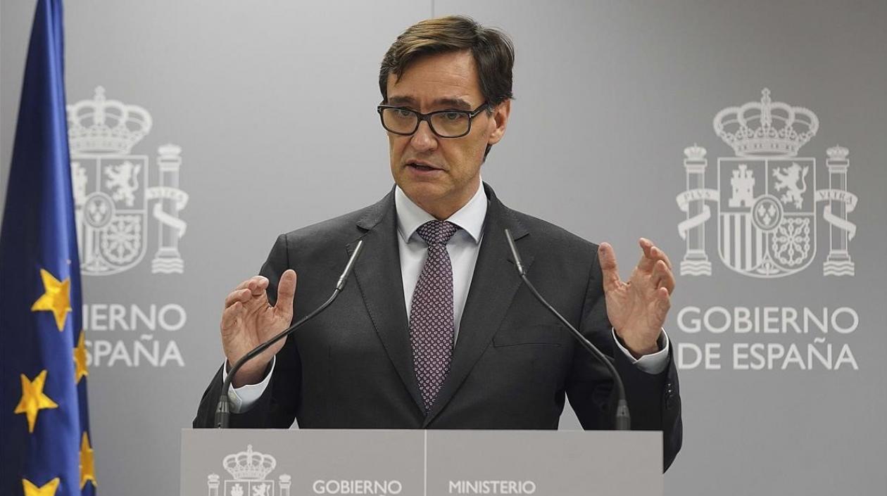 Ministro de Sanidad, Salvador Illa.