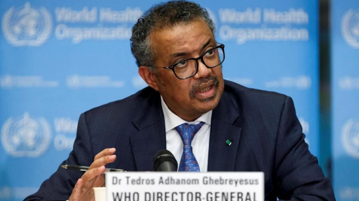 El director general de la OMS, Tedros Adhanom Ghebreyesus.