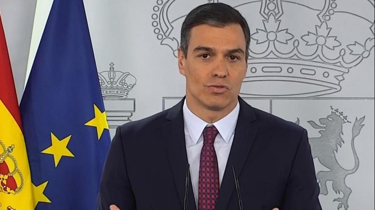 El presidente del Gobierno español, Pedro Sánchez.