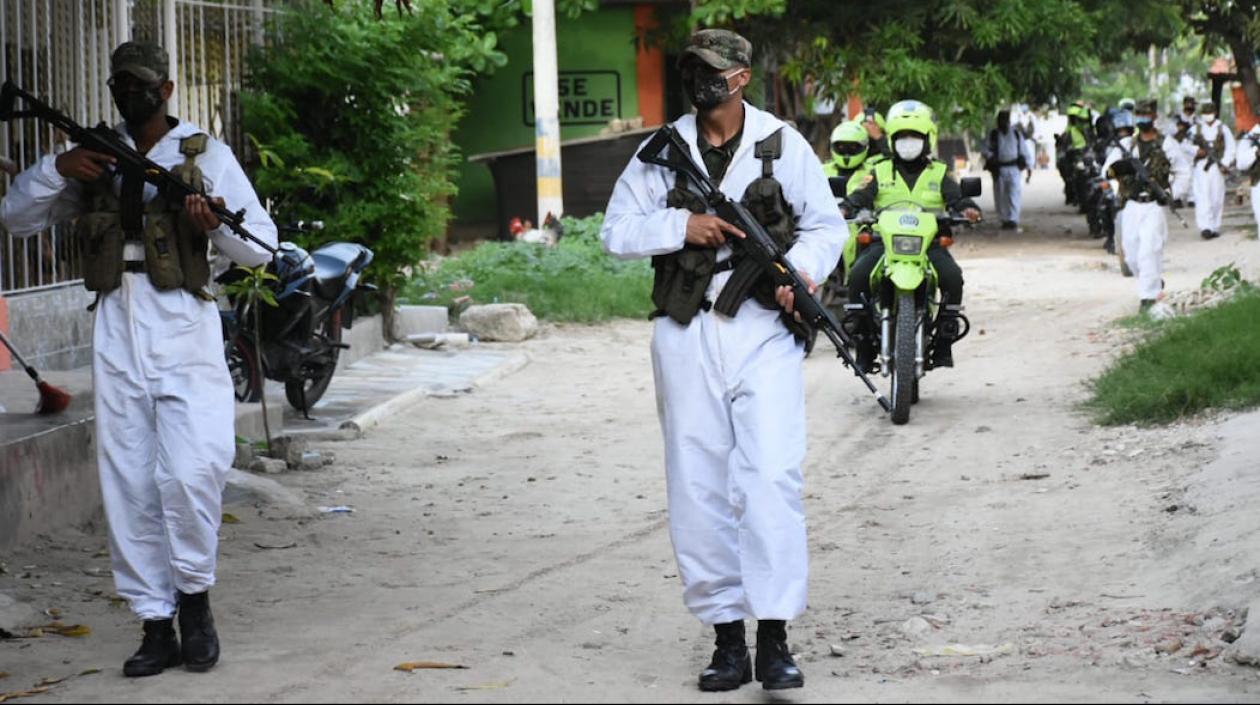 Patrullajes conjuntos en los municipios.