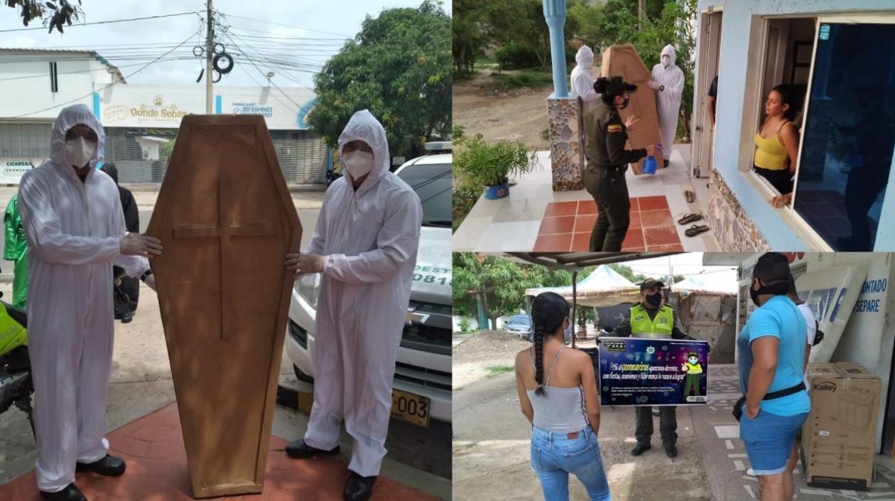 Campaña de la Policía.