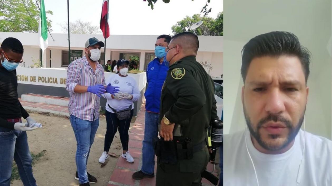 Alcalde de Santa Lucía, Rehunsen Martínez.