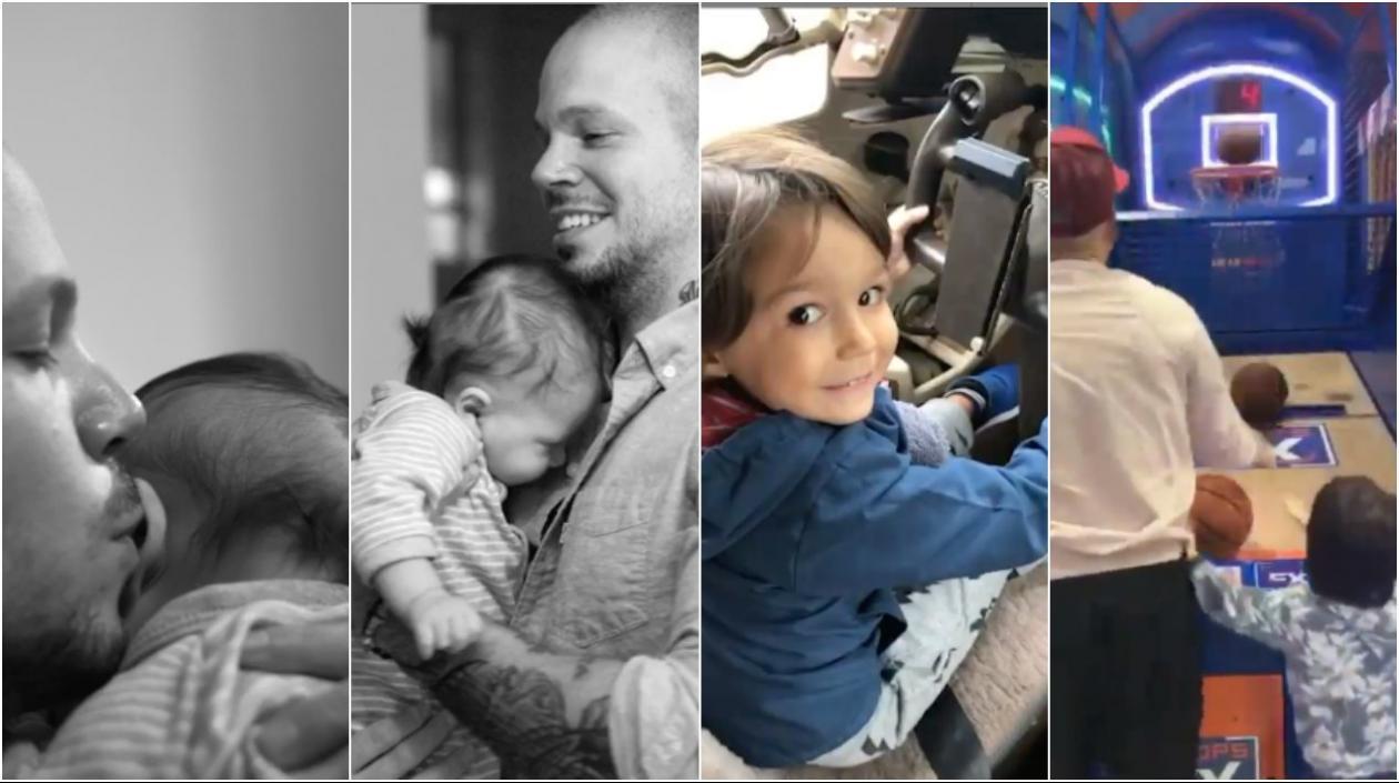 Hace tres meses no ve a su hijo por la pandemia. El niño vive en Argentina.