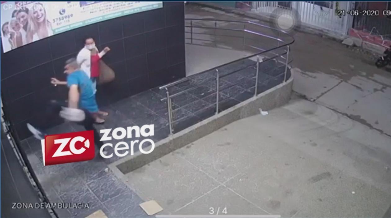 Ataque a la clínica.