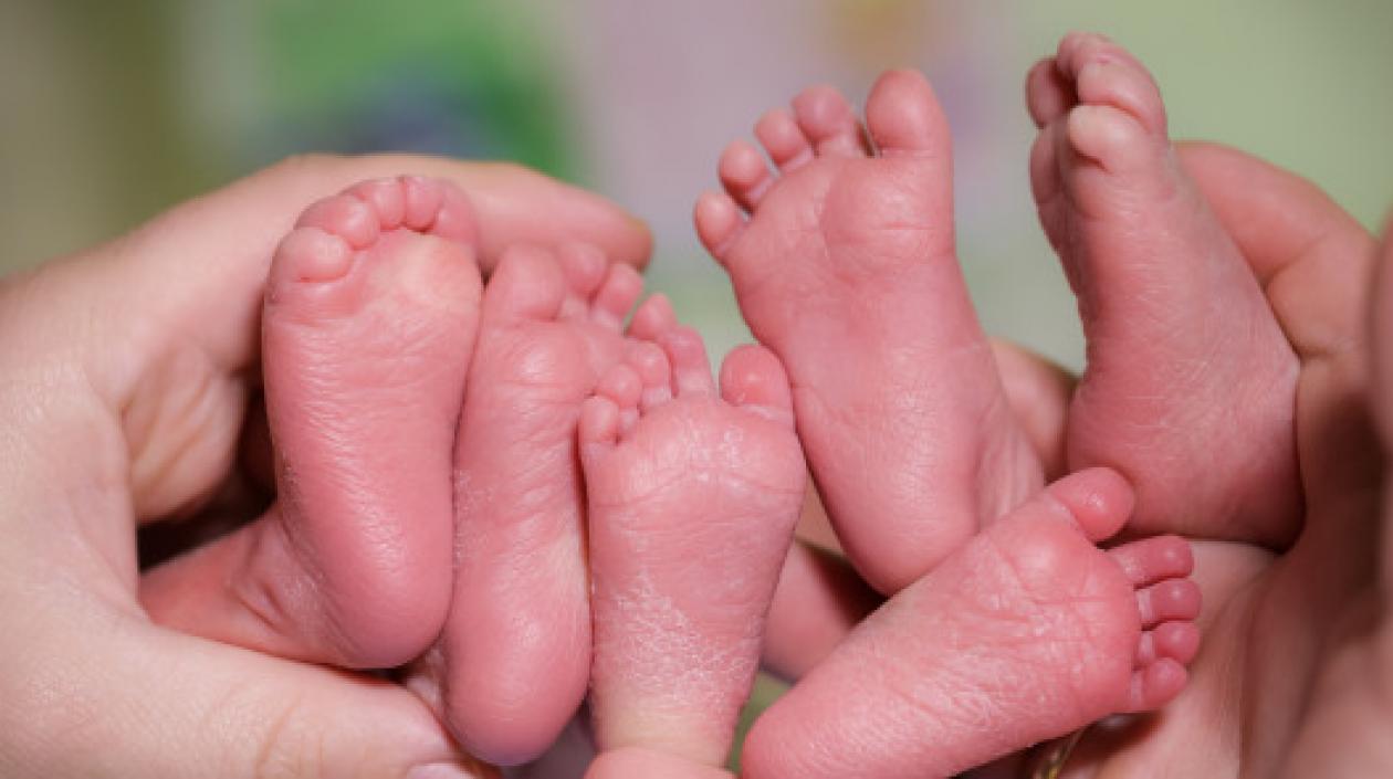 Los trillizos nacieron el 17 de junio.