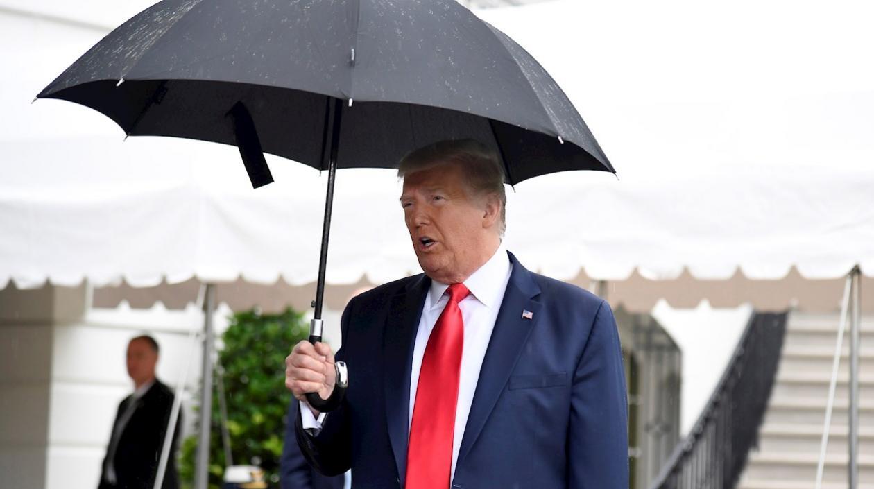 Donald Trump, presidente de los Estados Unidos.