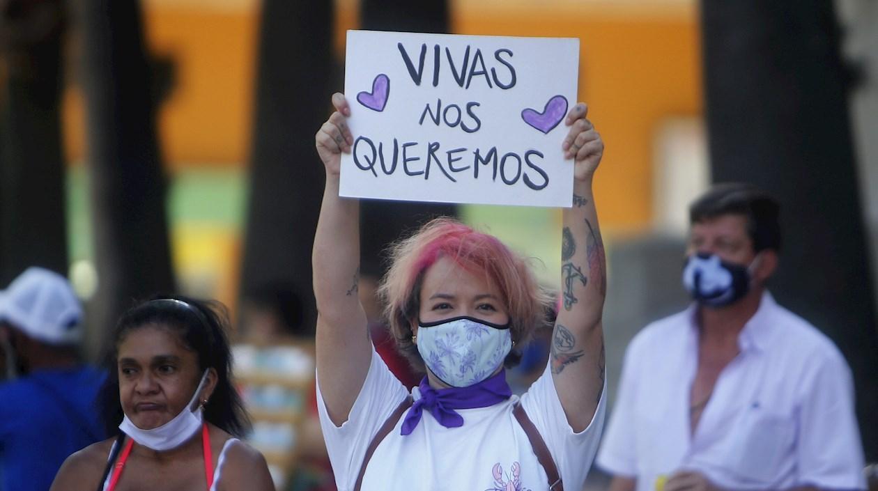 La organización rechazó las agresiones contra mujeres.