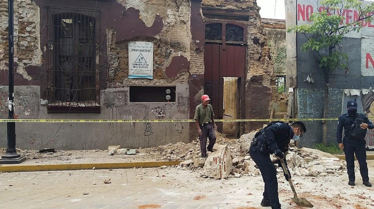 Imagen de los daños.