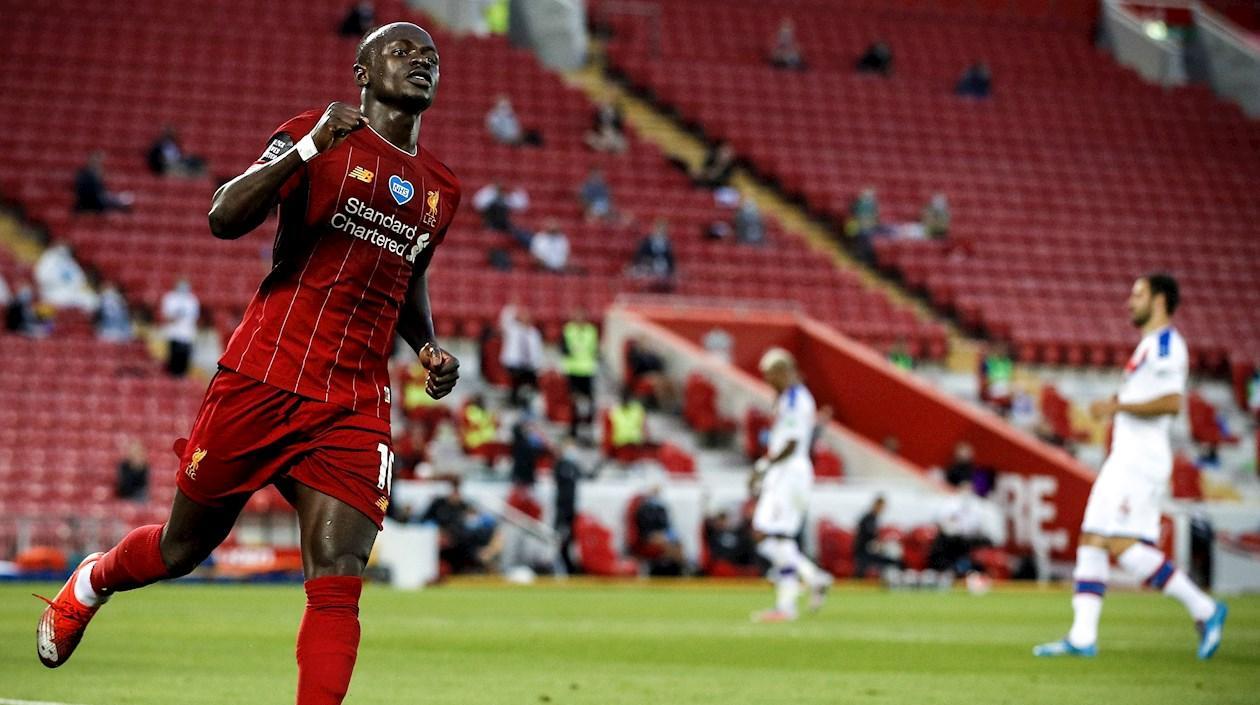 Sadio Mané, figura del Liverpool.