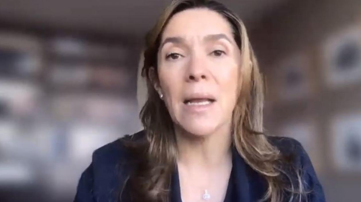 La  Ministra de Minas y Energía, María Fernanda Suárez Londoño