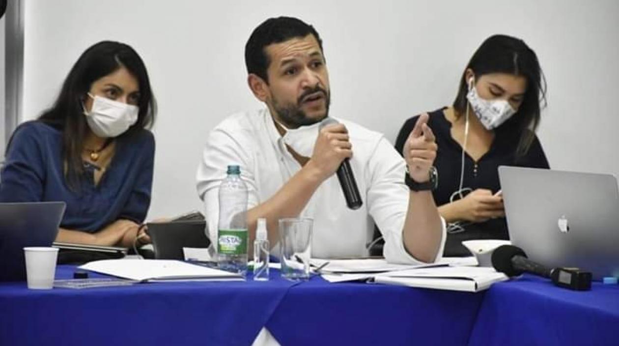 El Viceministro del Interior, Daniel Palacios.