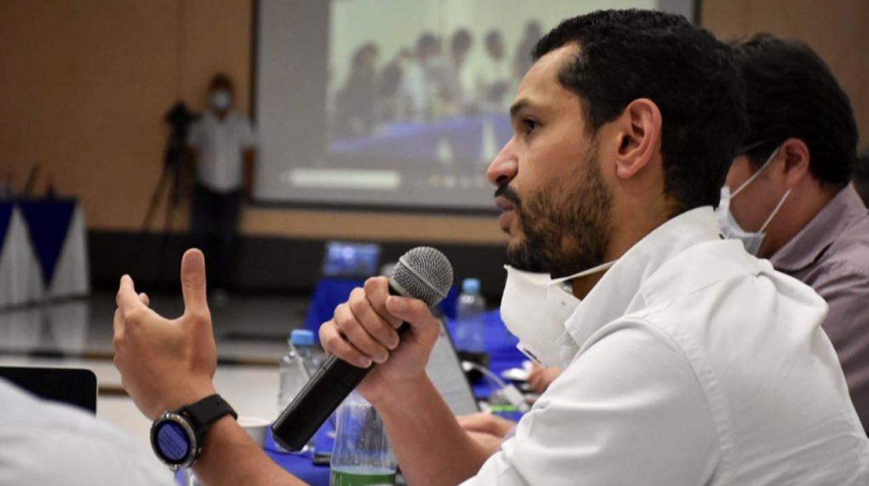 El Viceministro del Interior, Daniel Palacios.