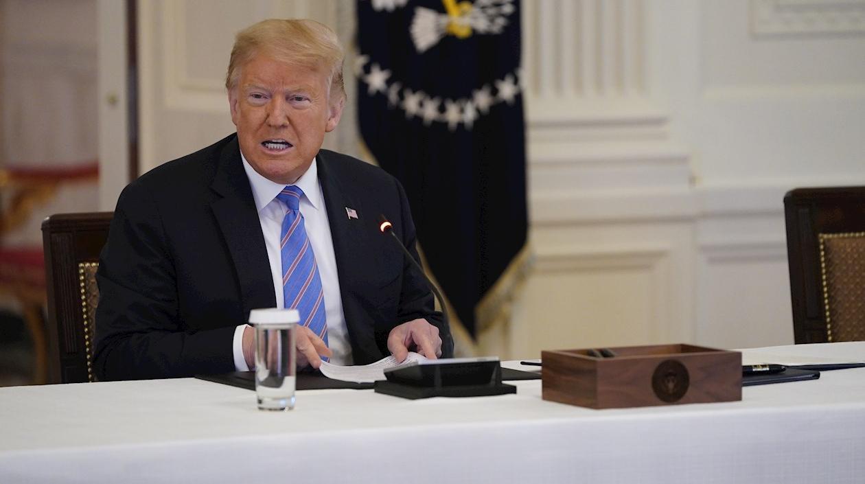 Donald Trump, presidente de los Estados Unidos.