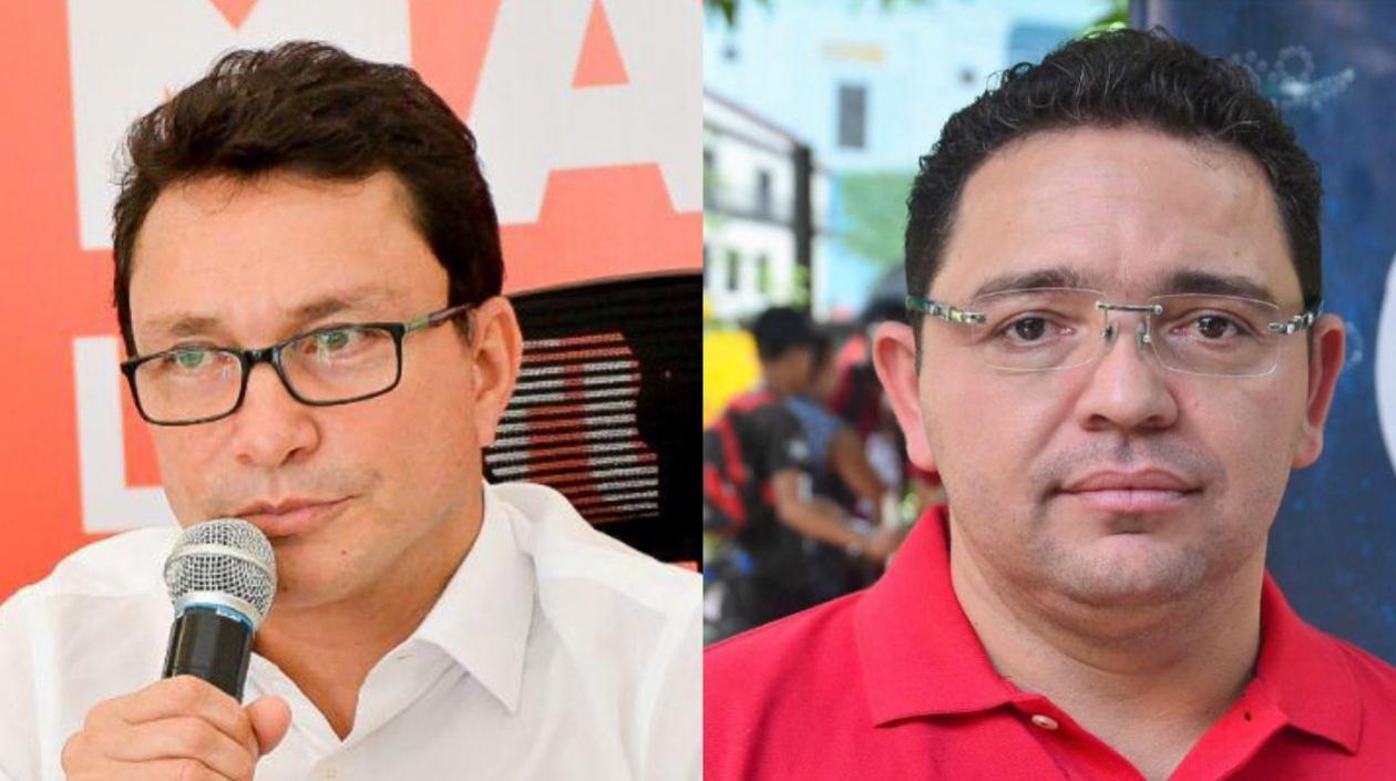 Carlos Caicedo y Rafael Martínez.