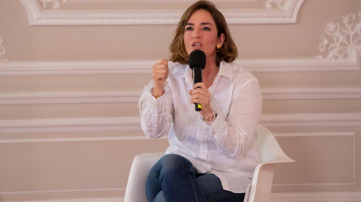 La Directora General del ICBF, Lina Arbeláez.