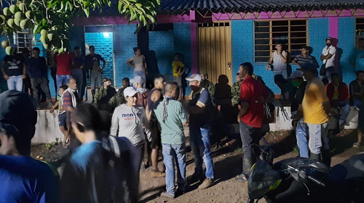 Lugar de los hechos.