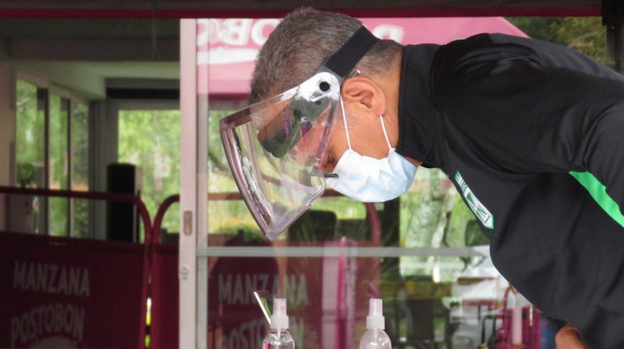 Pruebas realizadas por el club Atlético Nacional.