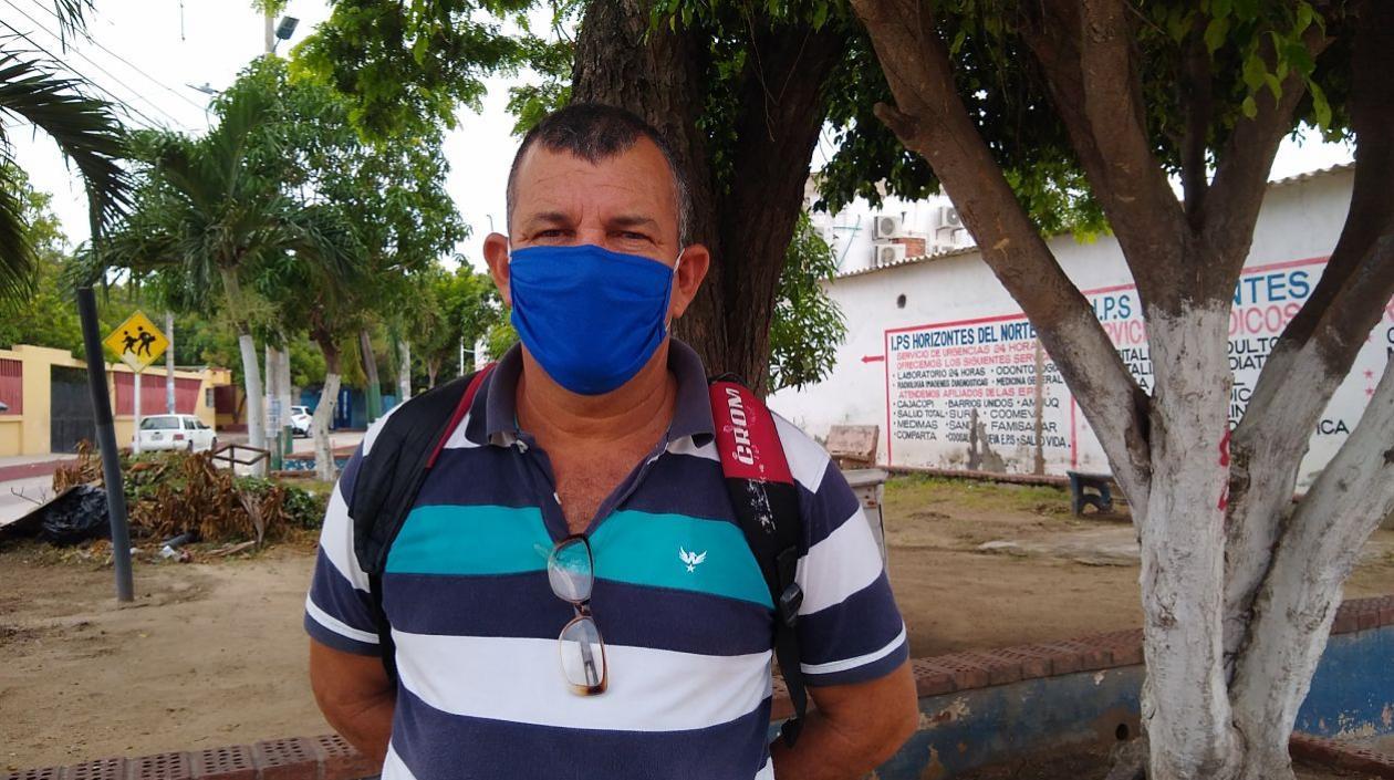 Jorge Borrero, familiar de la mujer