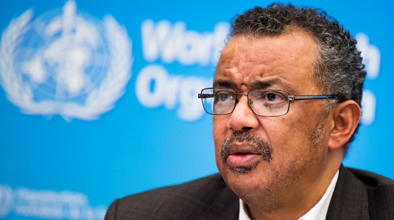 El director general de la OMS, Tedros Adhanom Ghebreyesus. 