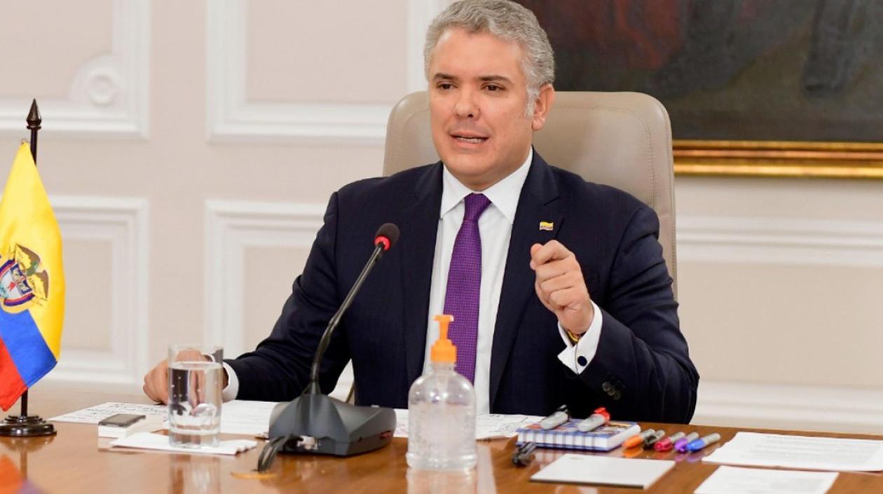 Iván Duque, Presidente de Colombia.