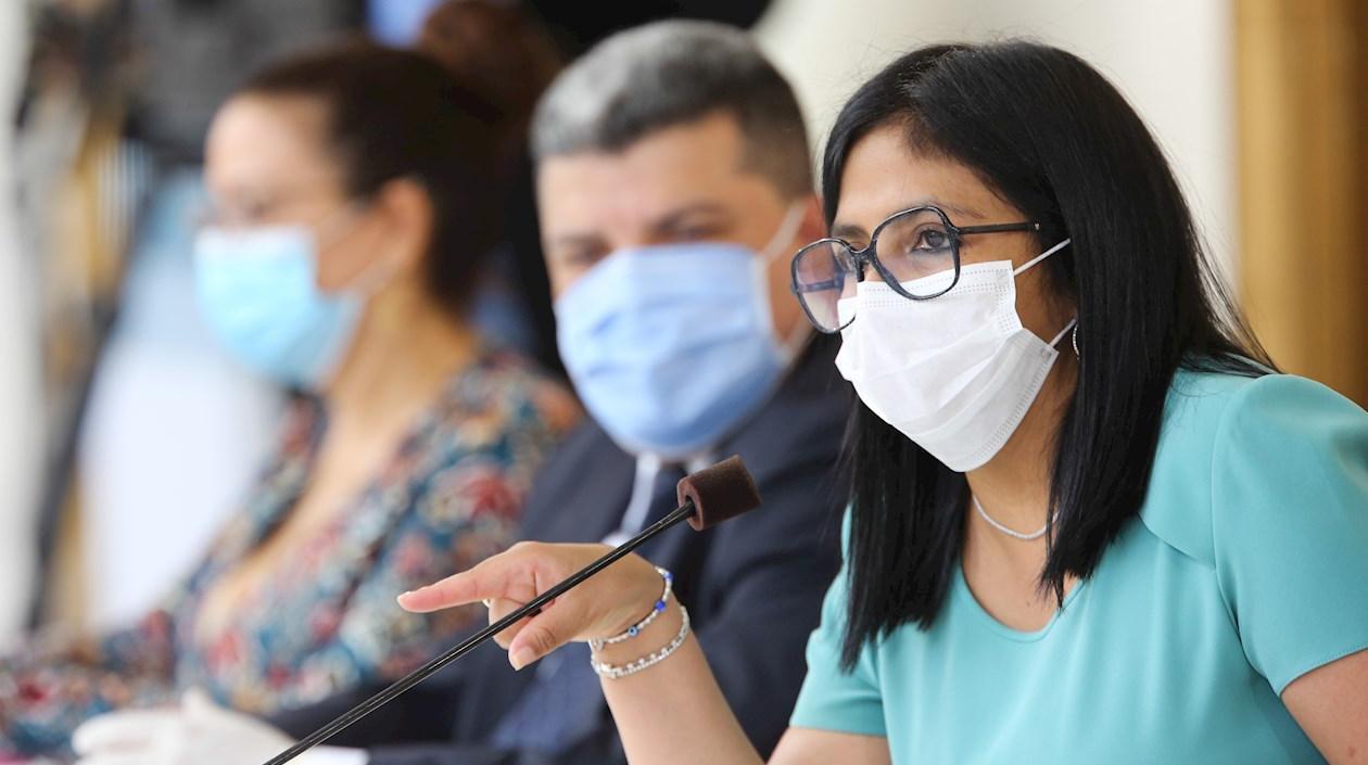 Delcy Rodríguez, vicepresidente de Venezuela.