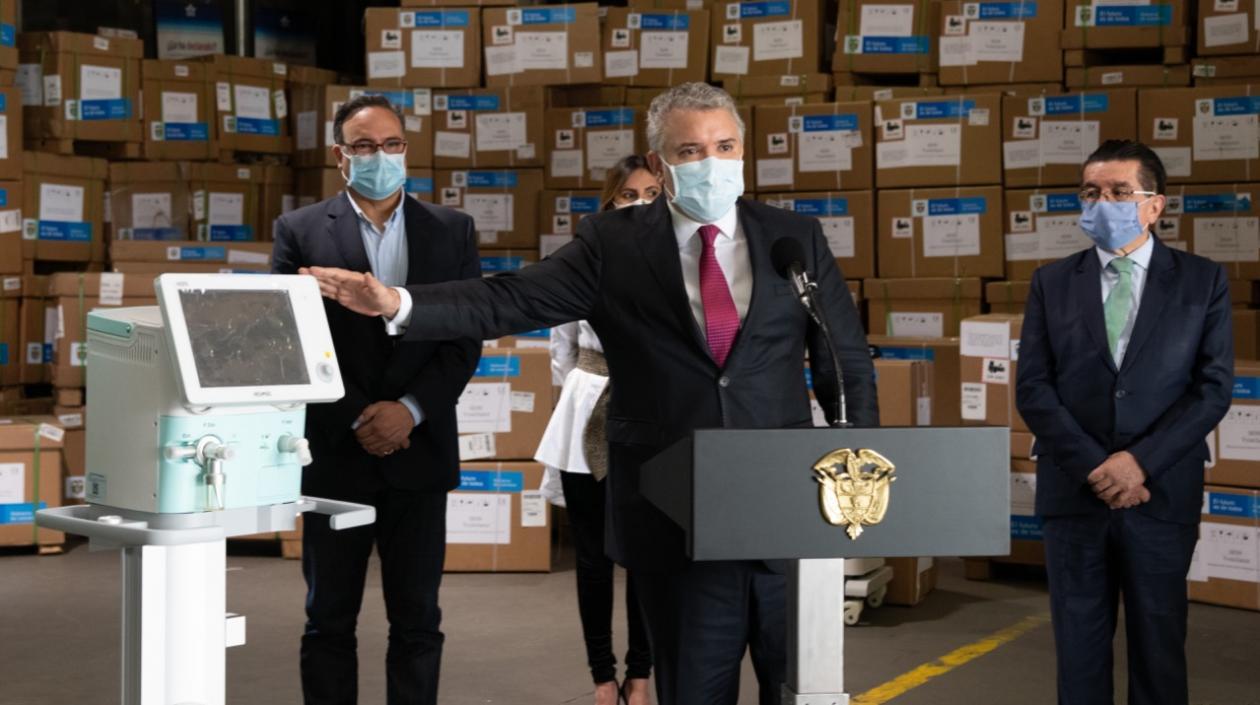 El Presidente de la República, Iván Duque.