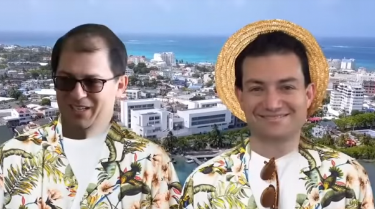 El Fiscal Barbosa y el Contralor Córdoba.