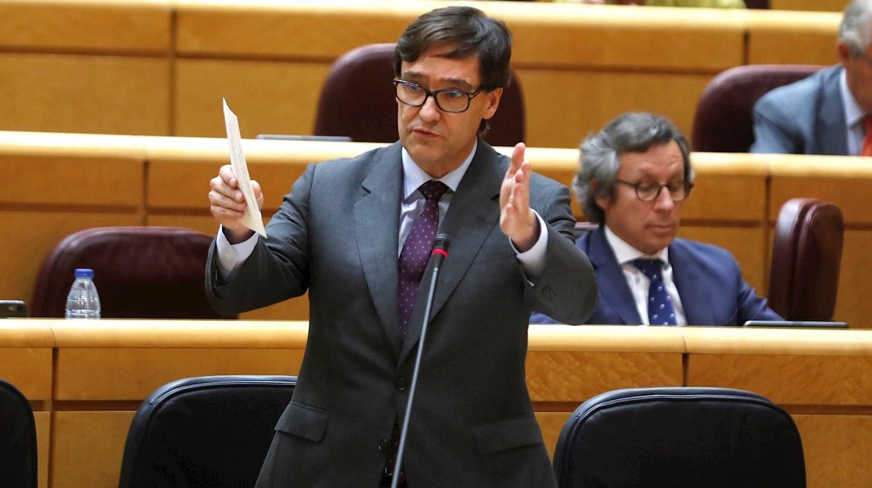 El ministro de Sanidad, Salvador Illa.