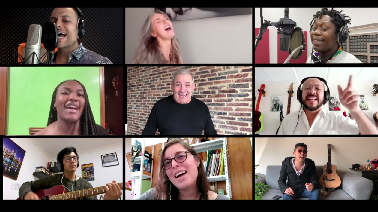 Participantes del video.