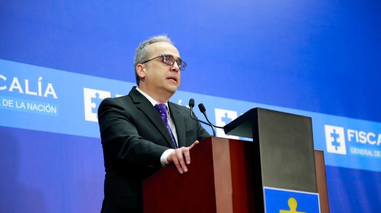 Director Nacional del CTI de la Fiscalía, Alberto Acevedo Quintero.