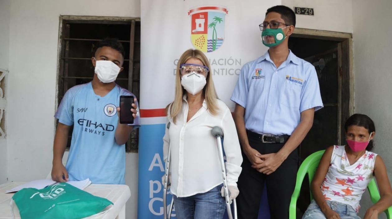 La Gobernadora del Atlántico, Elsa Noguera.