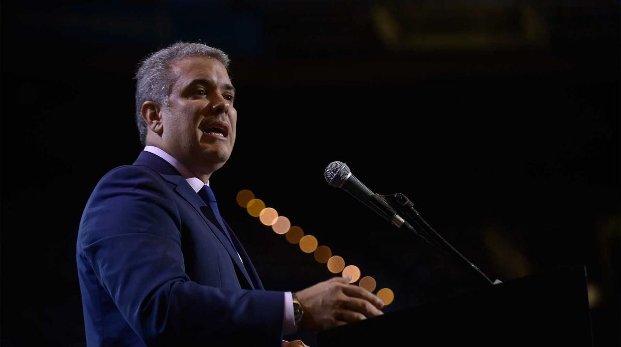 El Presidente en el foro ‘Retos y oportunidades para la inversión extranjera en Colombia’.