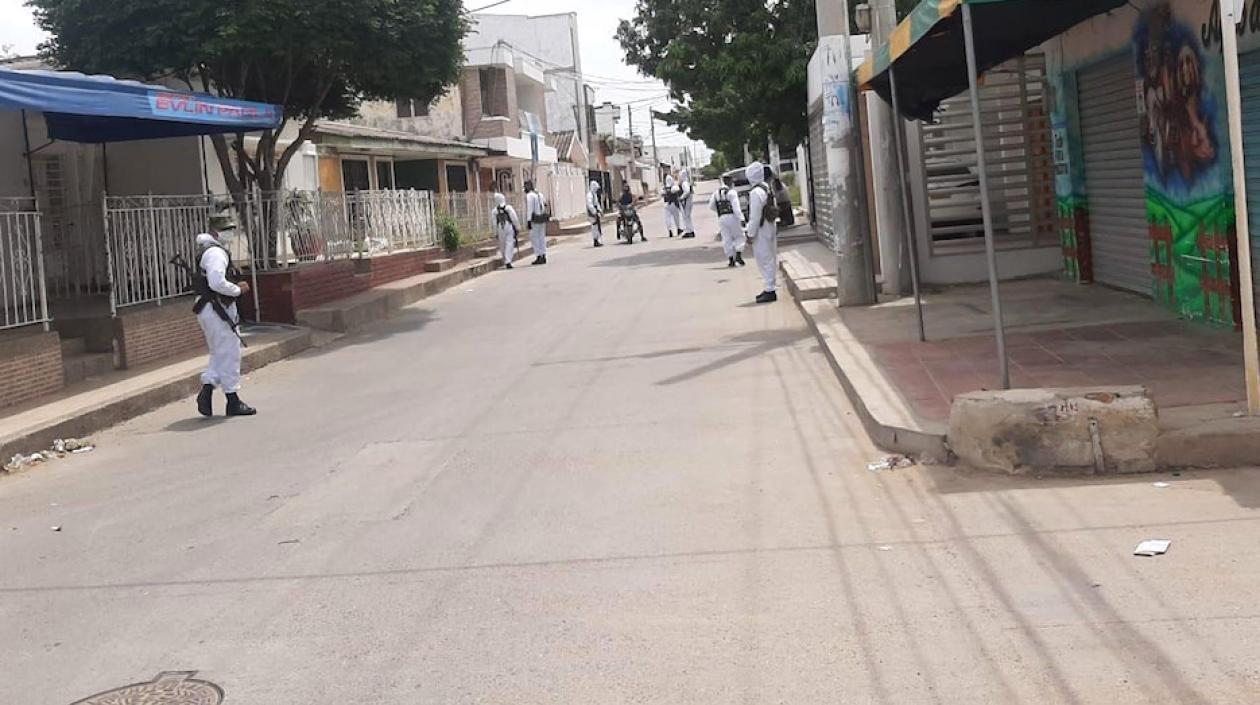 Operativos de vigilancia y control en Sabanalarga.
