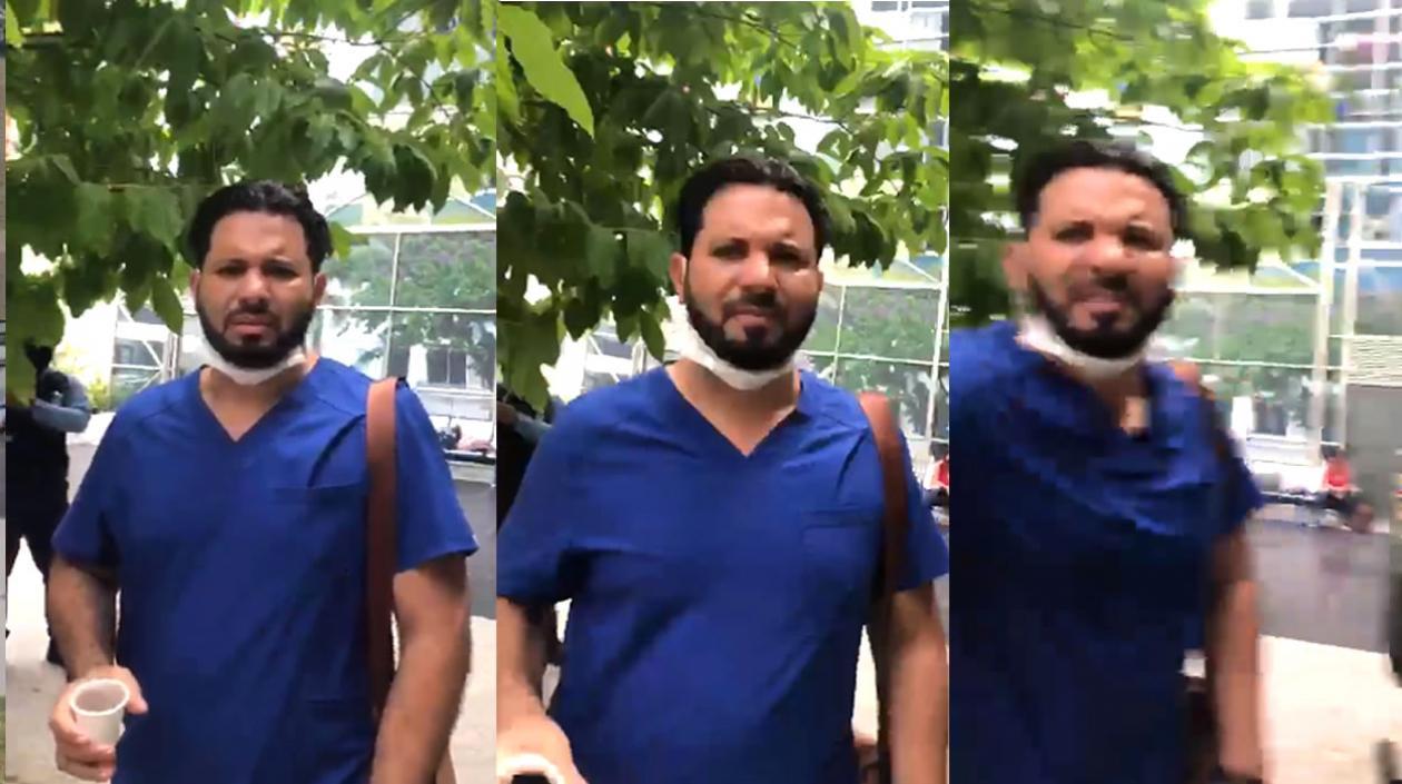 El médico Tomás Molinares.