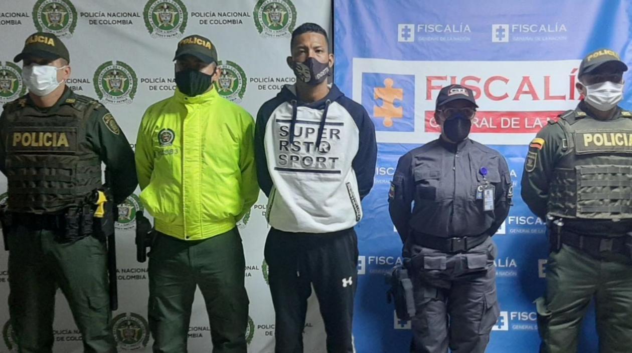 La captura se realizó en Medellín.