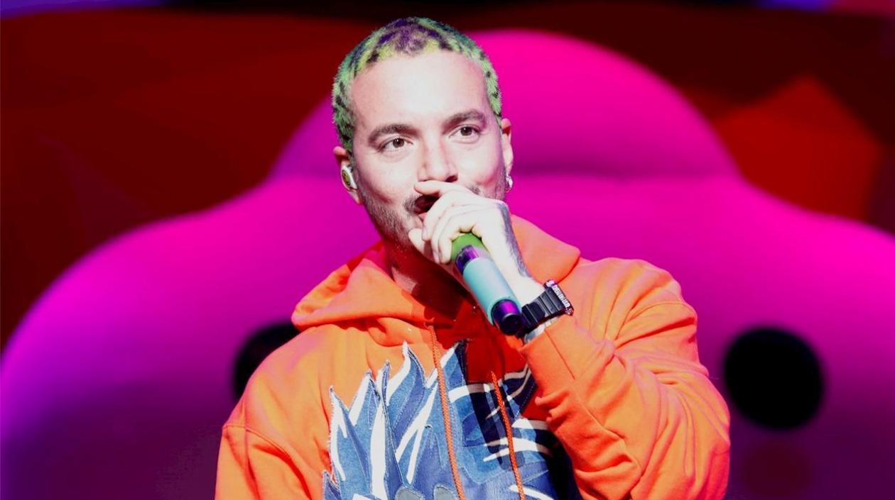 El artista colombiano J Balvin.